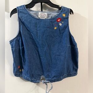 Vintage 90’s Carolina Blues Medium Jean Top